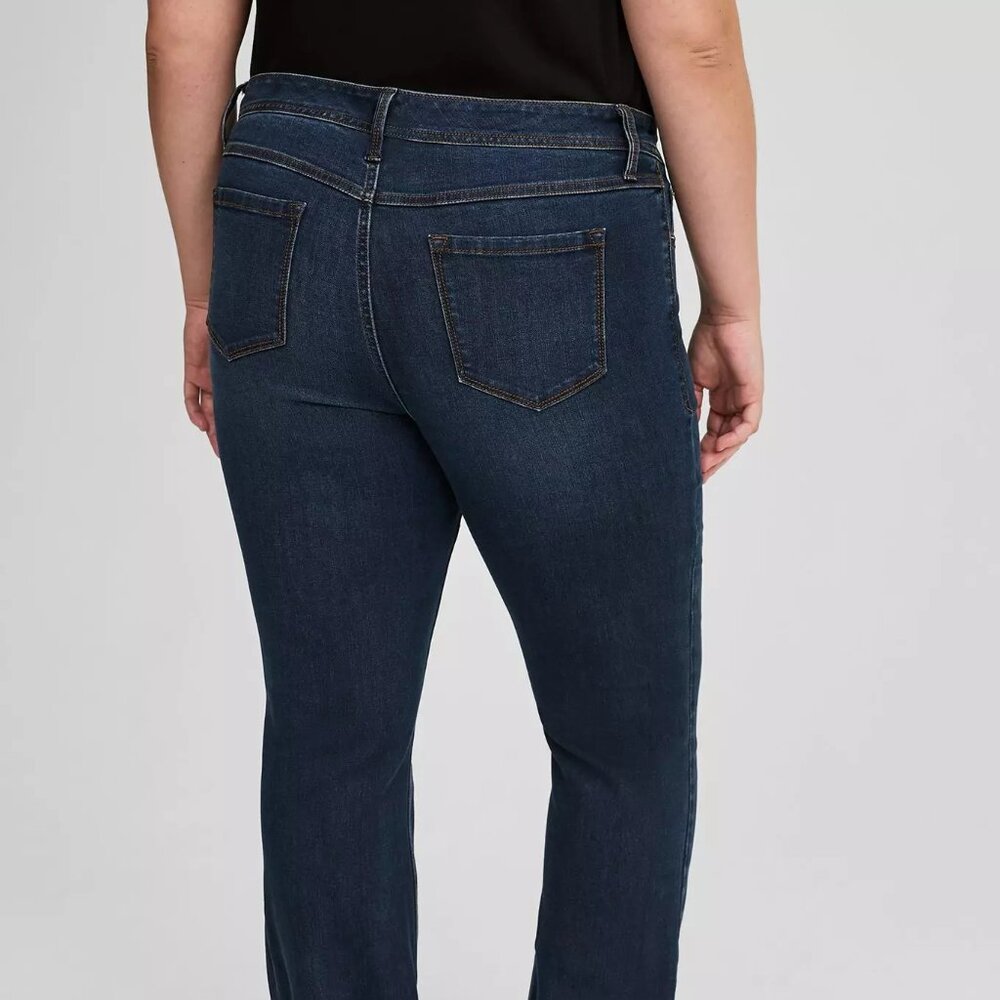 TORRID Luxe Slim Boot Mid-Rise Jean NWT Size 16R - Picture 3 of 3